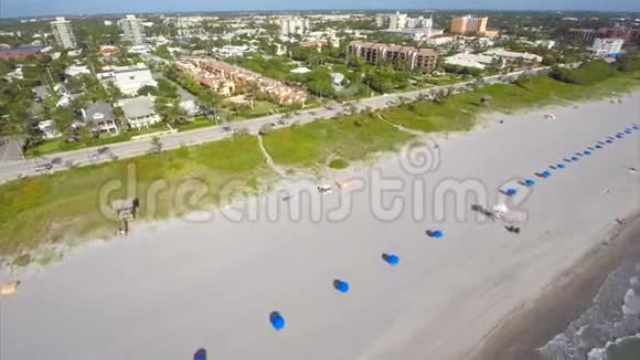 空中视频西棕榈滩佛罗里达视频的预览图