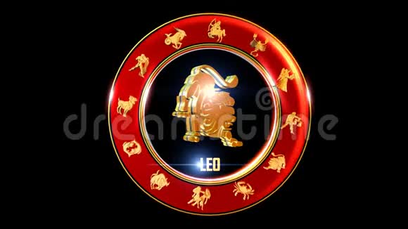狮子座印度生肖符号视频的预览图