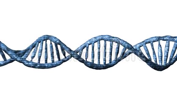 人类DNA的循环旋转视频的预览图