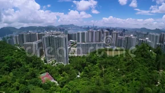 美丽的香港航空4K视频的预览图