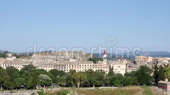 老城科孚和堡垒城市景观视频的预览图