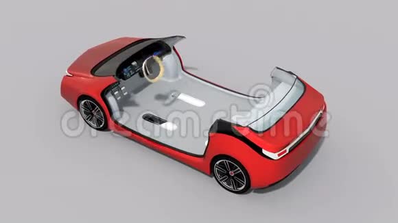 自主车内饰3D动画视频的预览图