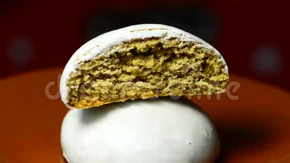 德国圣诞蛋糕普费弗诺斯视频的预览图