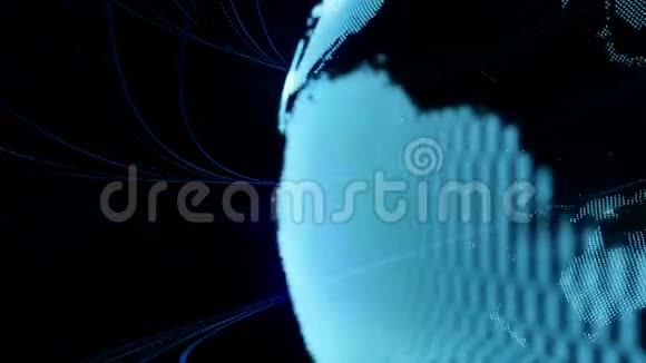 蓝色星球地球视频的预览图