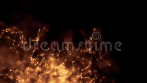 4K抽象分子网格视频的预览图