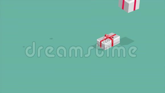 圣诞礼品盒供圣诞销售之用视频的预览图