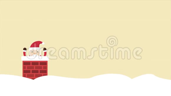 圣诞老人和礼物片段圣诞快乐大减价视频的预览图