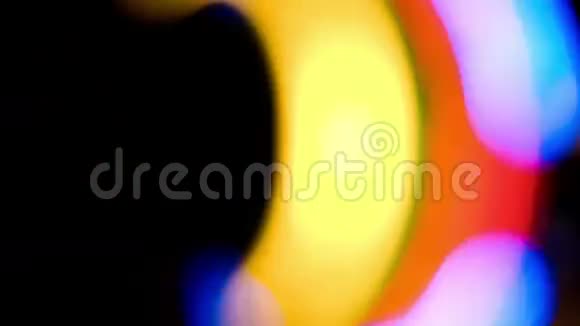 抽象运动led灯背景视频的预览图