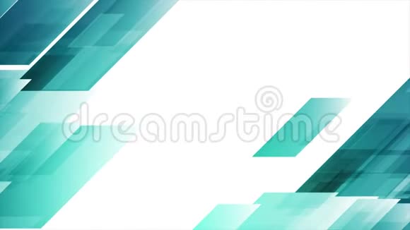 明亮的蓝色抽象技术几何视频动画视频的预览图