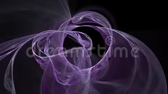 抽象运动背景能量波和闪电无缝环能够视频的预览图