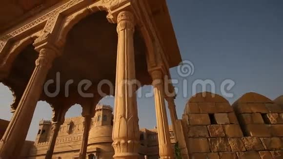 印度拉贾斯坦邦的古堡视频的预览图