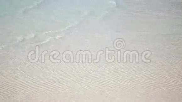 美丽的水晶海滩海洋海洋柬埔寨可荣视频的预览图