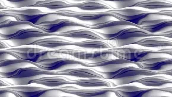 运动蓝波抽象背景视频的预览图