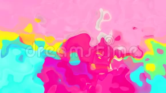 抽象动画彩色闪烁背景无缝隙循环视频视频的预览图
