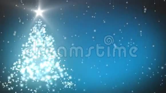 圣诞树动画视频的预览图