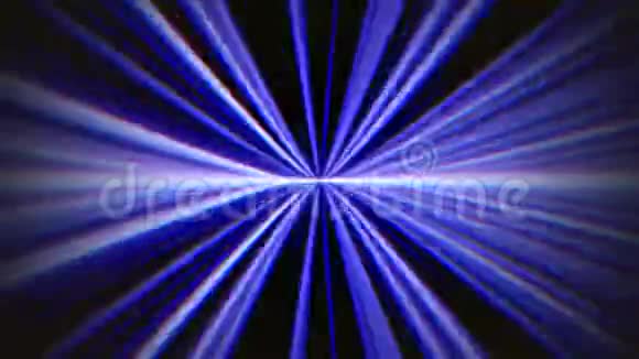 80年代风格的抽象运动蓝线视频的预览图