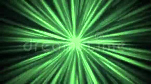 80年代风格的抽象运动绿线视频的预览图