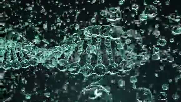 打碎玻璃DNA分子视频的预览图