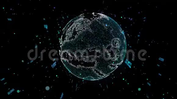 全球数字网络技术摘要视频的预览图