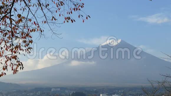 富士山与川口湖视频的预览图