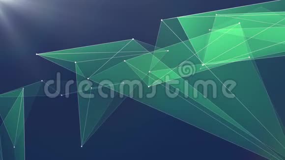 文摘绿色政治网络连接云动画背景新质量动态技术运动彩色视频视频的预览图