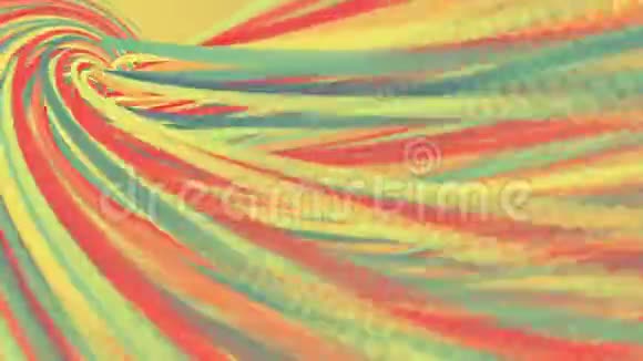 抽象旋转的彩色线条视频的预览图