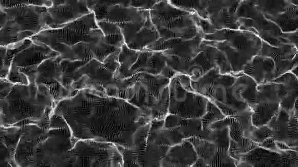 透明水波浪面运动背景与复制空间纹理视频的预览图
