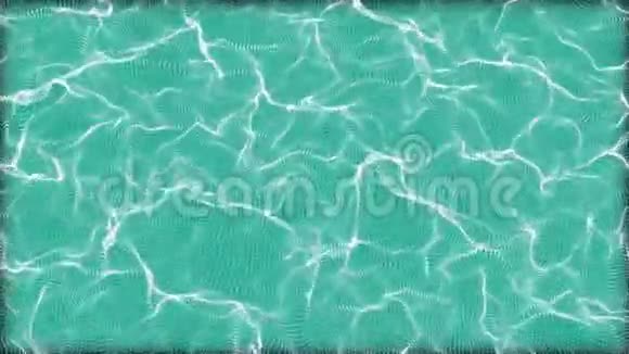 透明水波浪面运动背景与复制空间纹理视频的预览图