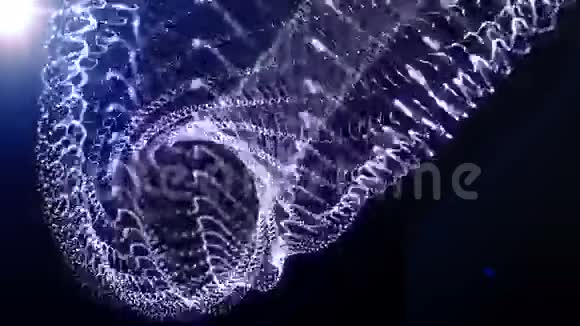 抽象运动背景闪光灯能量无缝环视频的预览图