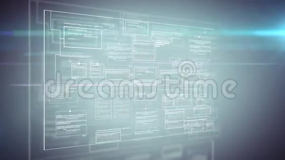 计算机代码编程数字背景视频的预览图