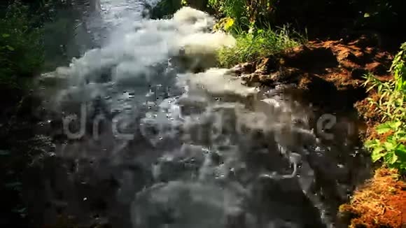 瀑布KrkaNP达尔马提亚克罗地亚欧洲视频的预览图