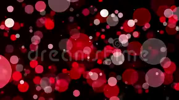在黑色的红色圆圈上移动视频的预览图