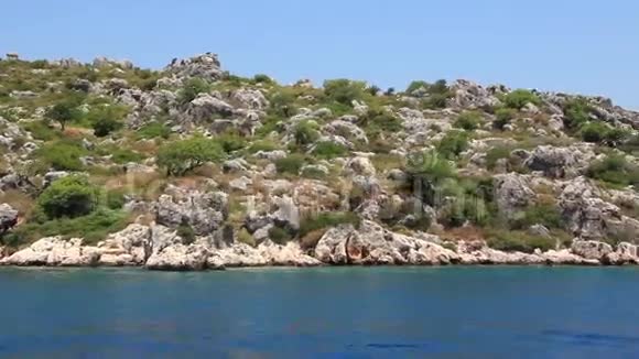航行土耳其凯末尔基科瓦锡梅纳地区西金牛座视频的预览图