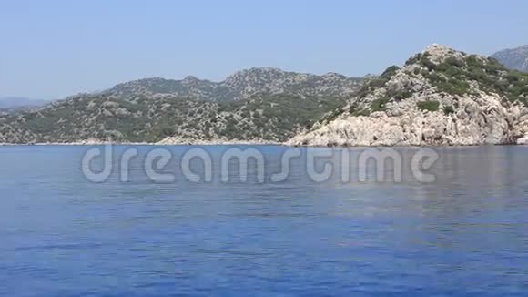 航行土耳其凯末尔基科瓦锡梅纳地区西金牛座视频的预览图