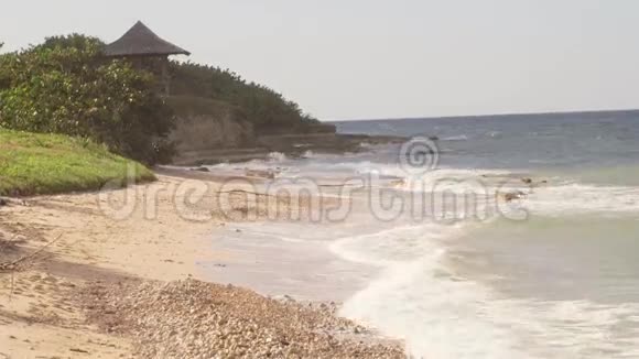 加勒比海海浪热带度假视频的预览图