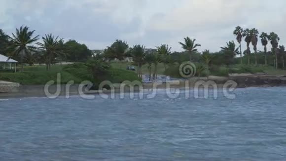 加勒比海海浪热带度假视频的预览图