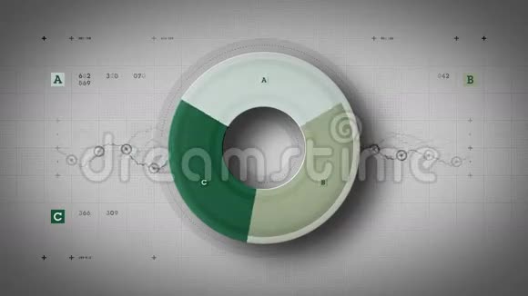 饼图循环绿石视频的预览图