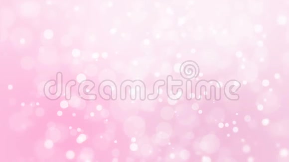 浪漫的浅粉色背景视频的预览图