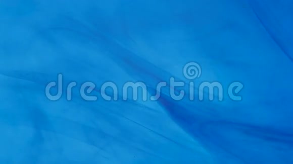 抽象蓝色液体背景滴视频的预览图