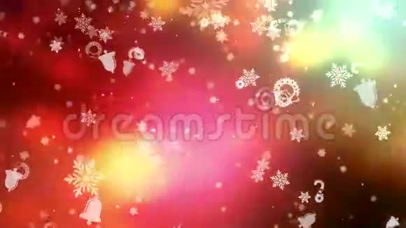 圣诞节和新年背景视频的预览图