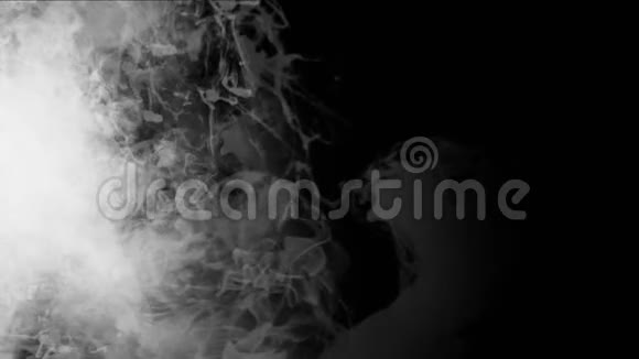 云洞雾烟空间气蒸烟火颗粒背景视频的预览图