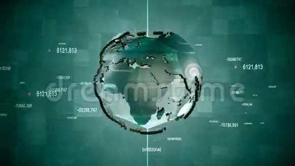 商业环球动画视频的预览图