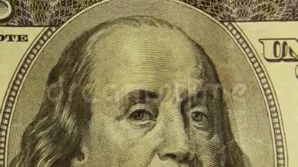 美国货币100美元汇票视频的预览图