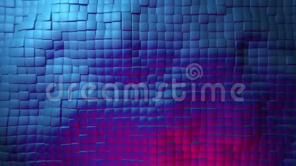 蓝色的移动方块视频的预览图