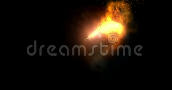 火的数字动画视频的预览图