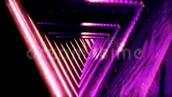 为活动音乐会演示音乐视频派对VJLED屏幕等打开无缝灯光隧道视频的预览图
