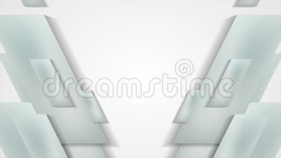 技术抽象灰色几何运动背景视频的预览图