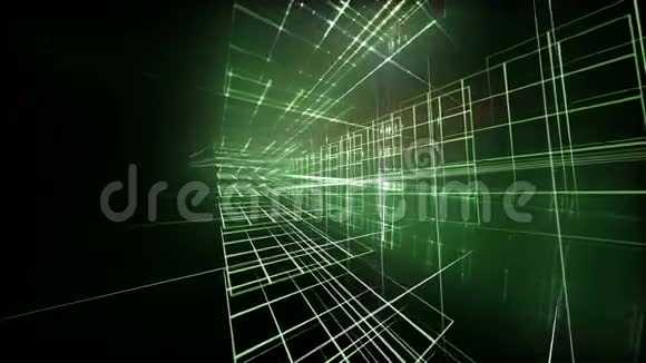 未来科技生态光动画循环高清1080p视频的预览图