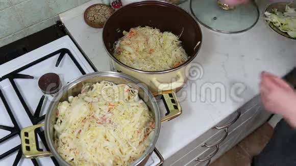 比戈斯传统的波兰菜视频的预览图