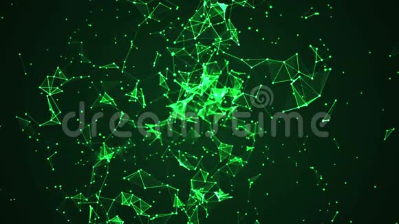 抽象网络移动背景视频的预览图